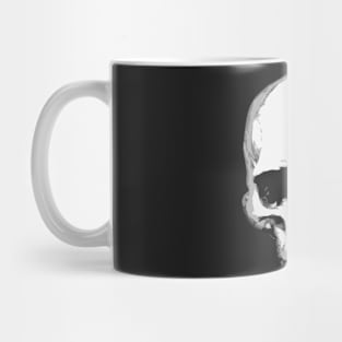 Gothic Human Skull Mug